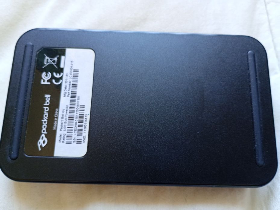 Packard bell disco rígido externo 500gb 2.5