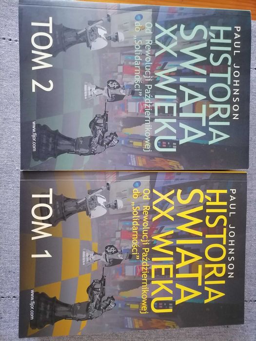 Historia świata XX wieku t. 1-2 P. Johnson, nowa