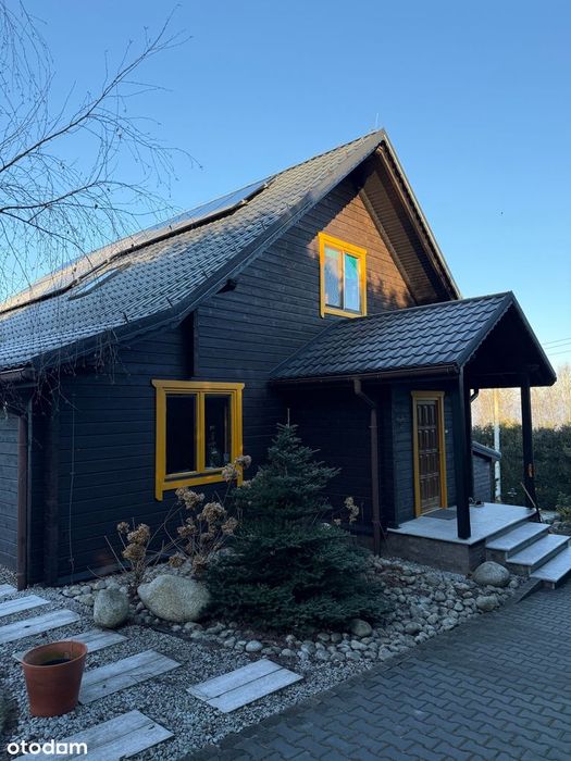 Piękny drewniany dom na widokowej działce 27ar