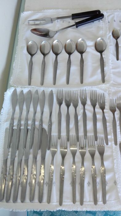 Conjunto talheres de faqueiro inox Herdmar c oferta