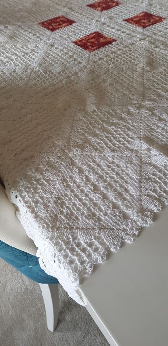 Toalha de crochê toda feita a mão 1.10 * 1.20