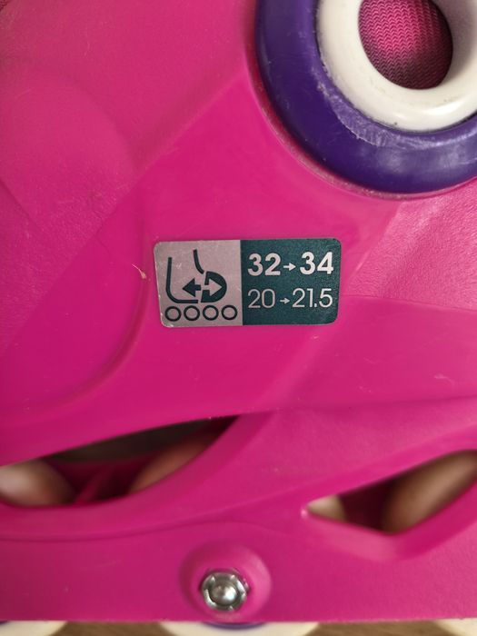 Rolki dziecięce r. 32-34