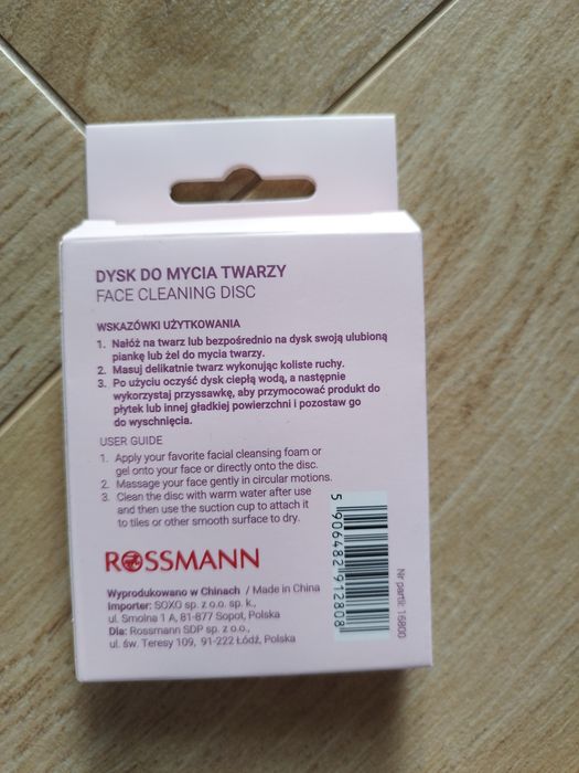 Dysk do mycia twarzy Rossmann