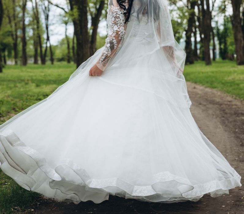 Вксільна сукня, свадебное платье