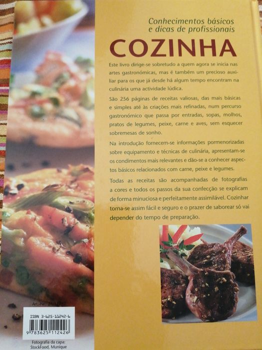 Livro de Cozinha 256 pág.