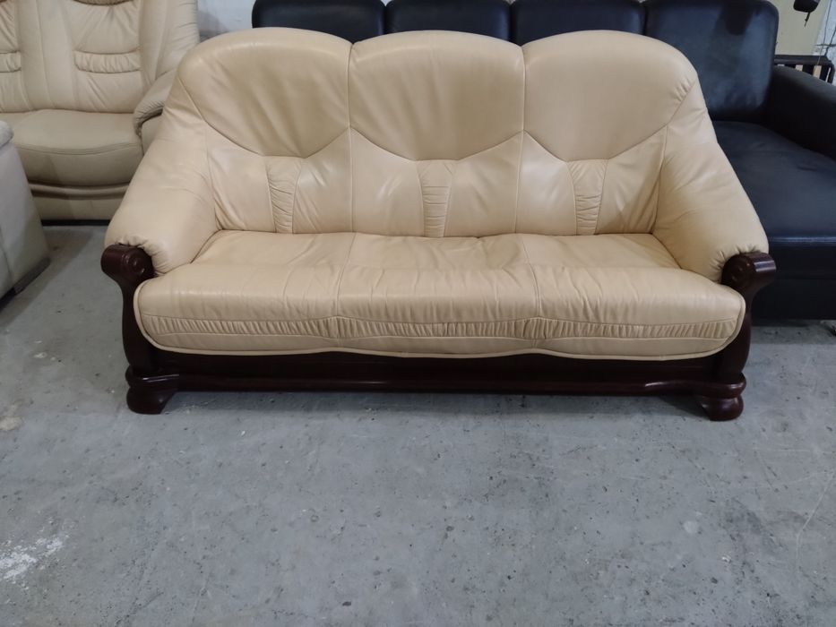 Шкіряне крісло реклайнер розкладне кожаное кресло раскладное в диван