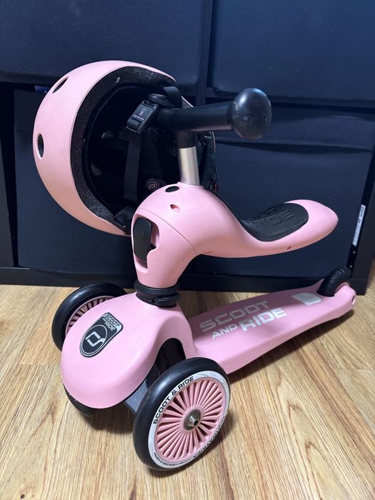 Scoot and Ride 2w1 plus kask