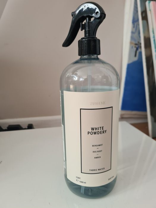 Zara white powder woda do prasowania