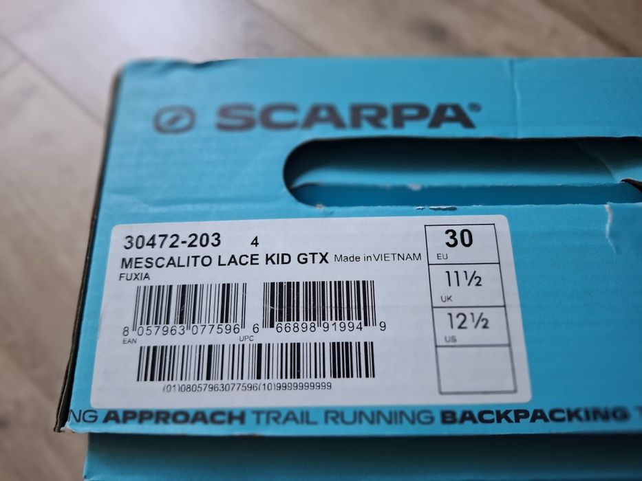 Buty dziecięce Scarpa Mescalito Lace Kid GTX roz. 30