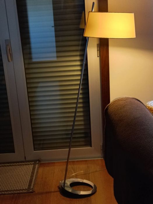 Candeeiro de pé inox