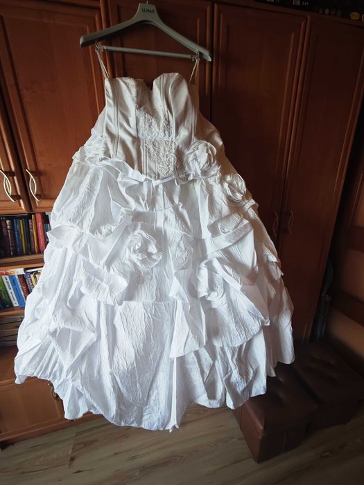 Suknia ślubna biała rozm 36/38