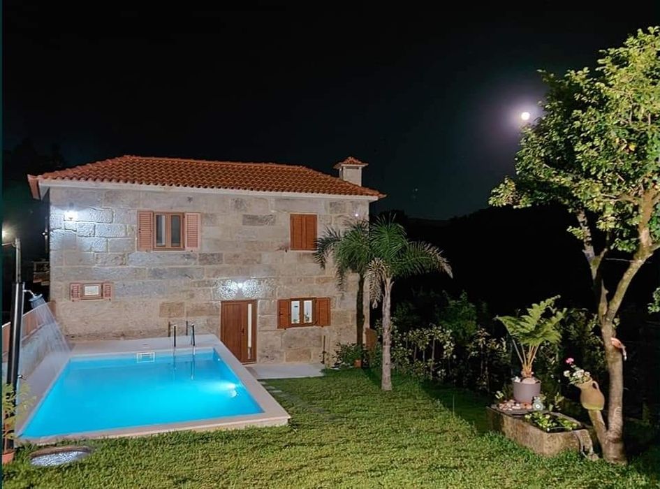 Casa de férias com piscina