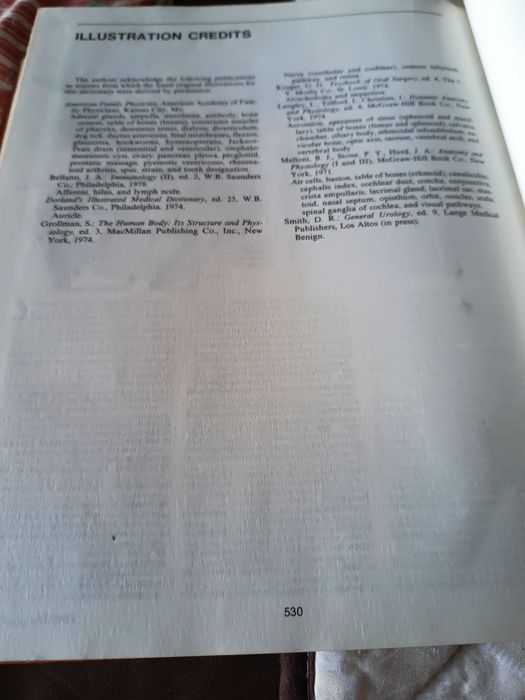 Livro muito antigo medical dictionary