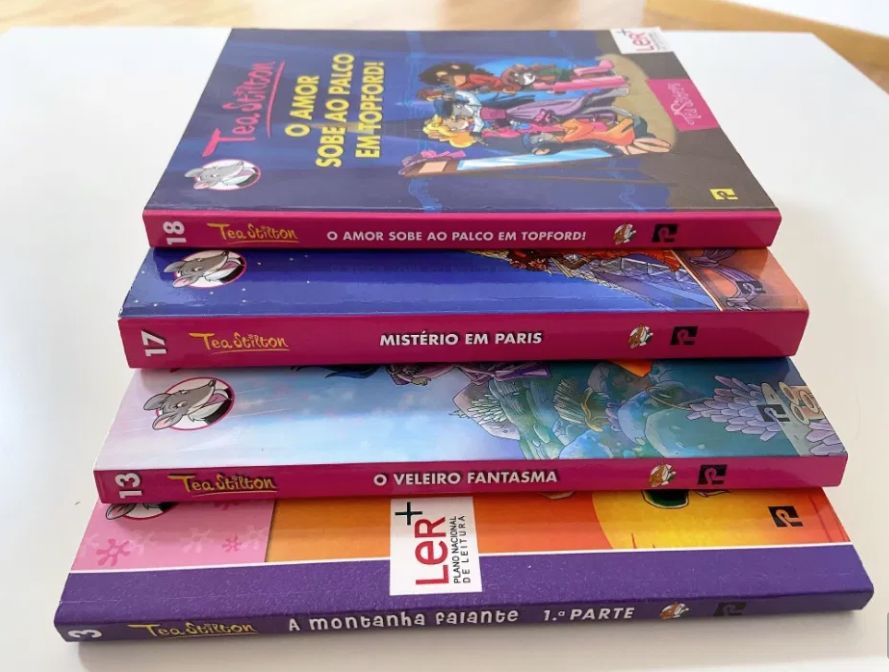 Livros da Coleção Tea Stilton