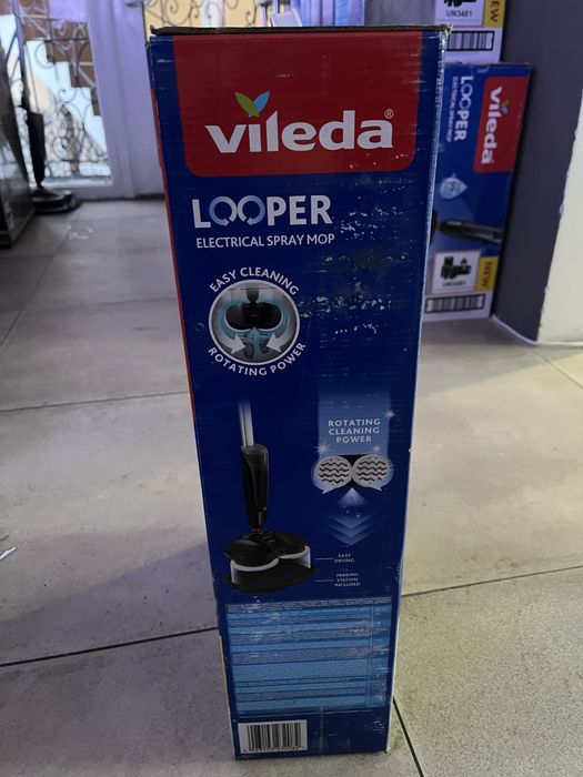 РОЗПРОДАЖ!!!Бездротова електрична швабра Vileda Looper TSU 450