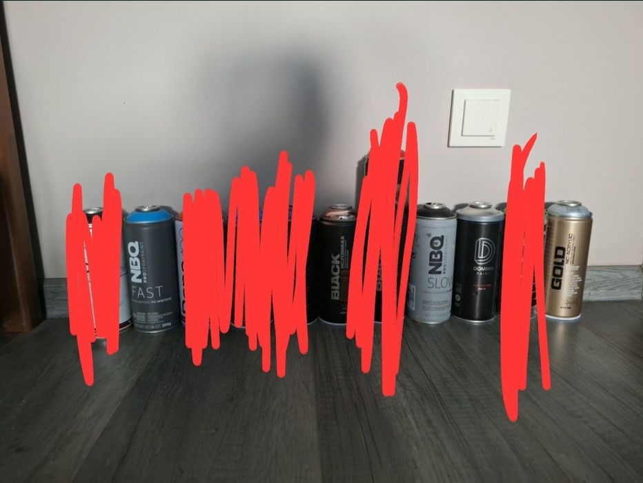 Балончики з фарбою montana/dope/nbq/domino/kobra