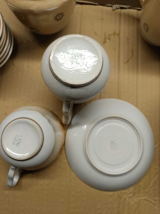 Чайний сервіз Кульбаба, клеймо Баранівка