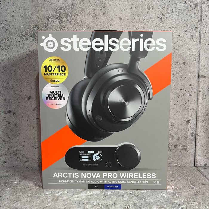 Słuchawki STEELSERIES ARCTIS NOVA PRO WIRELESS | Nowe | Gwarancja | Firma