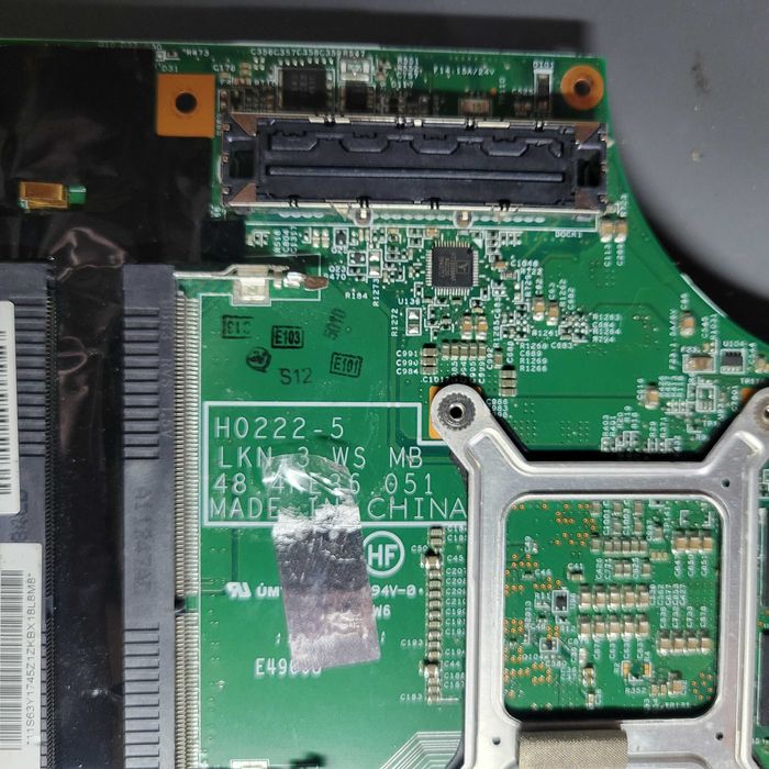 Материнська плата Lenovo W520