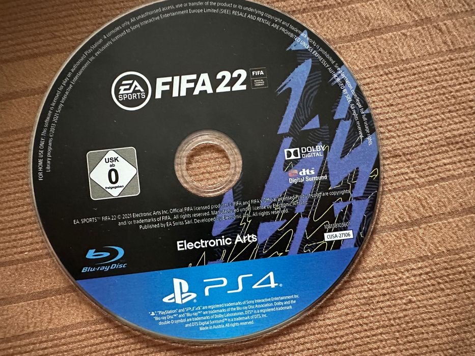FIFA 22 PlayStation 4