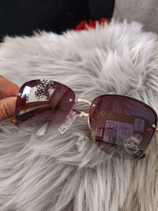 Okulary przeciwsłoneczne 100% ochrona UV Tosh
