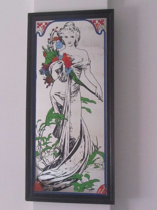 Quadros mesas recheio varios artezenato vintage