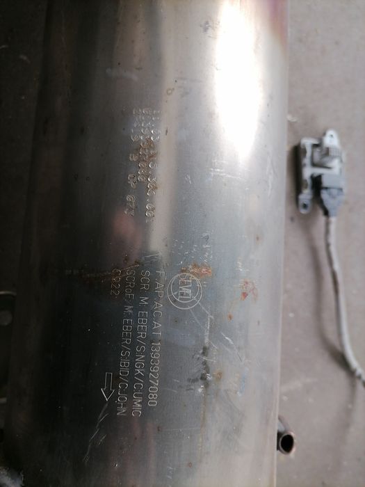 Fiat ducato Boxer citroen kompletny DPF