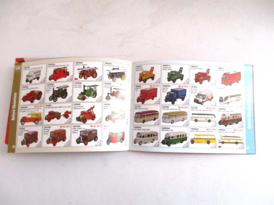 Catálogos/ Brochura de carros miniatura