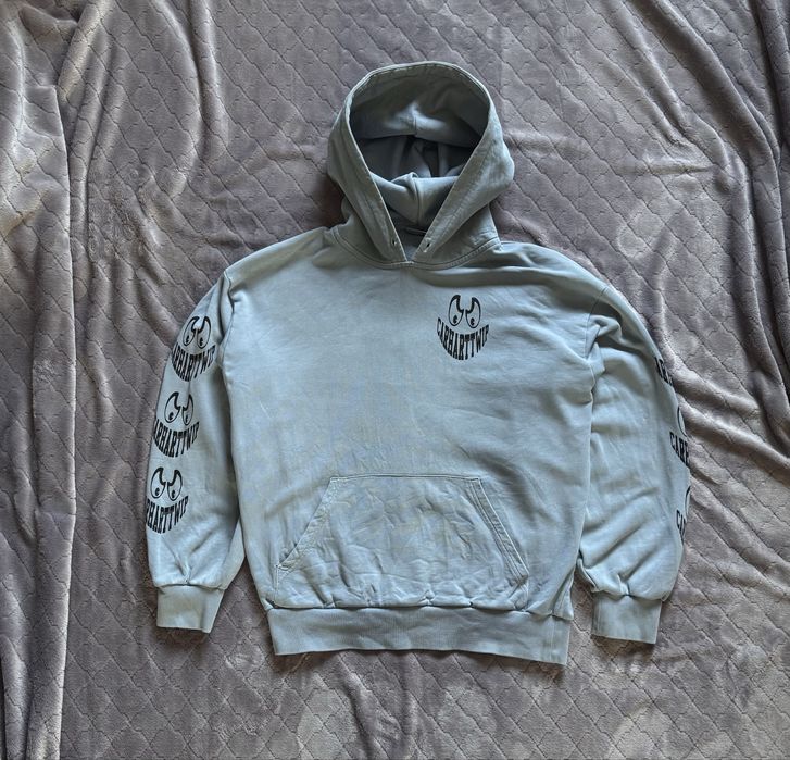 Худі Carhartt Hooded Grin Sweat y2k sk8 кофта світшот vintage