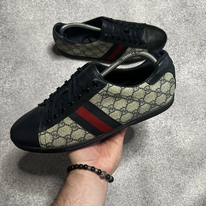 Gucci monogram sneakers оригінальні чоловічі преміум кросівки гуччі