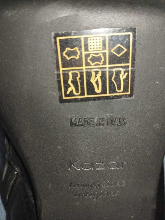 Ocieplane eleganckie kozaki firmy Kazar, r.40