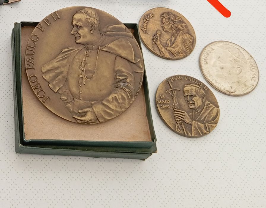 Medalhas diversas em bronze