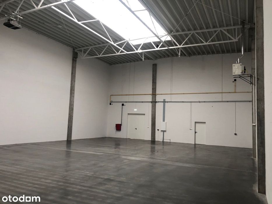 Wysogotowo ok.lotniska Ławica obiekt 470m2 (hala+biuro)-0 PROWIZJI