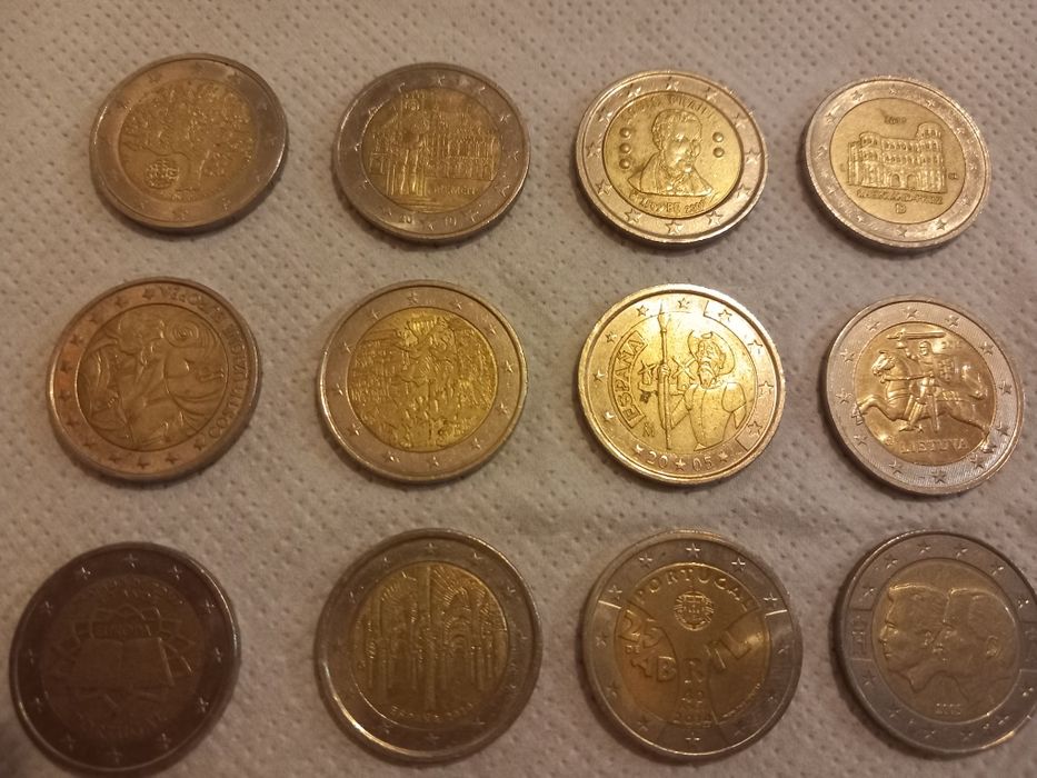 Moedas 2€ comemorativas