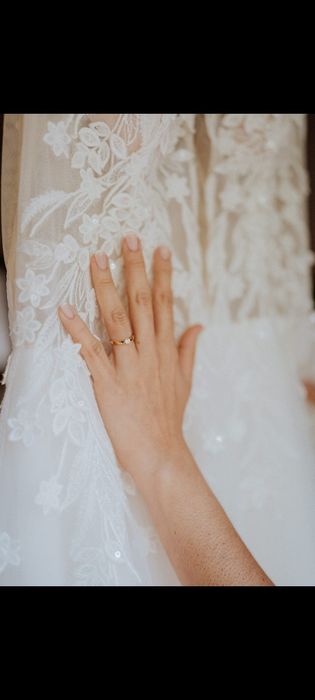 Vestido de noiva Bordado 3D - Oportunidade