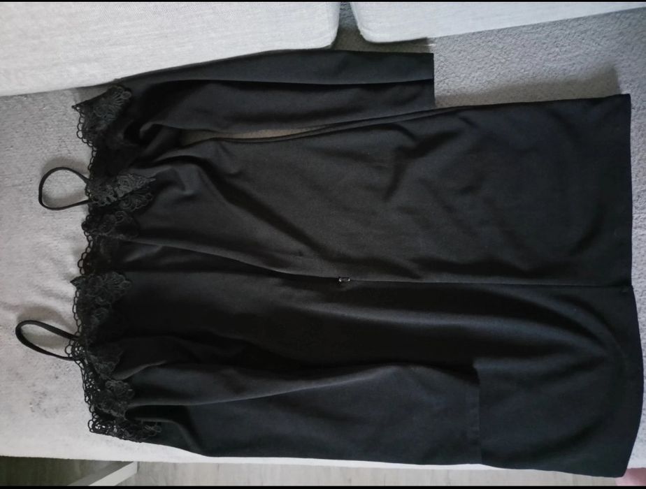 Czerna mini sukienka