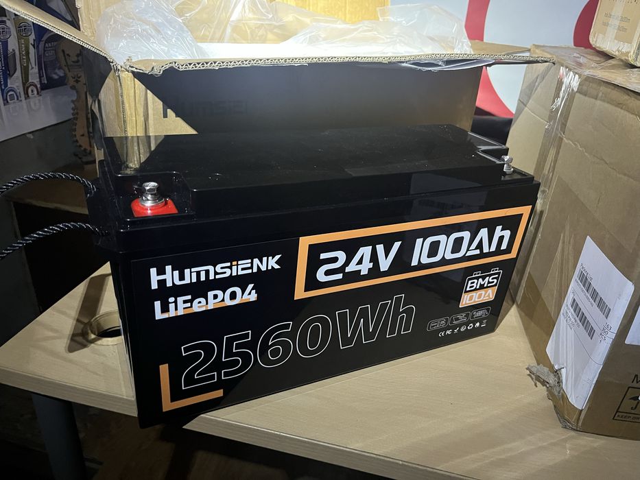 Аккумулятор Humsienk LiFePO4 24V100A 2560Аг