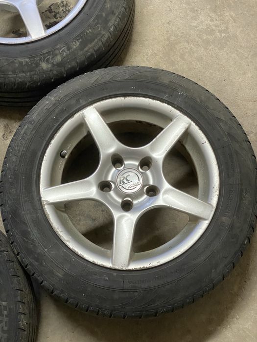 Продам диски R15 5/114.3 з літньою резиною 195/65