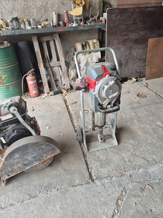 Máquina de cortar asfalco e betão