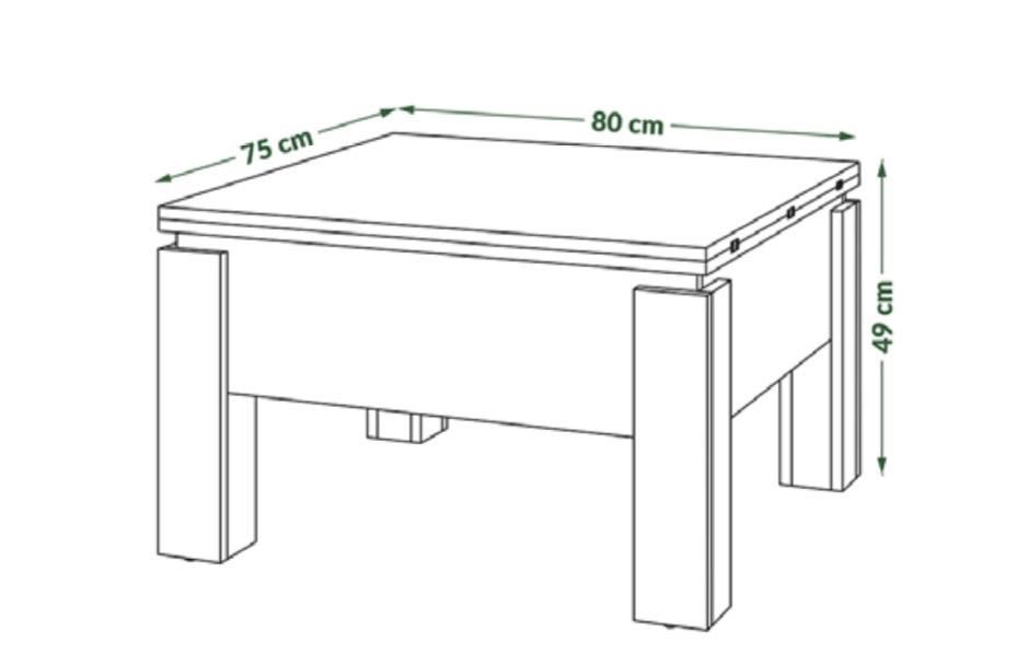 Ława / stół rozkładany