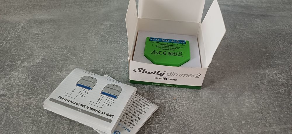 Ściemniacz shelly dimmer 2