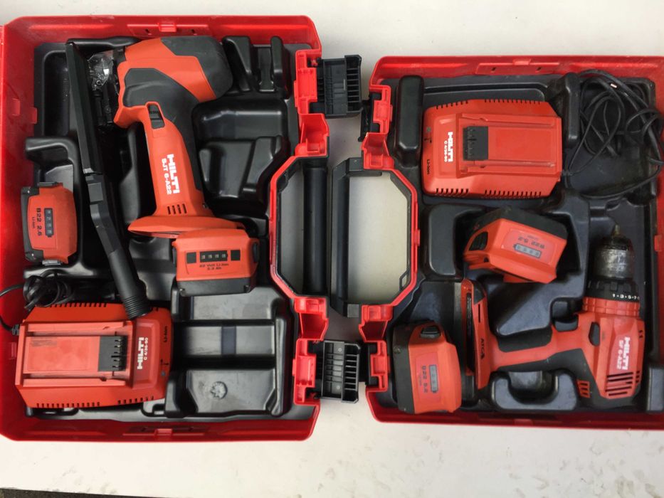 wkretarki mlotowiertarki panasonic hilti nuron hilti B22