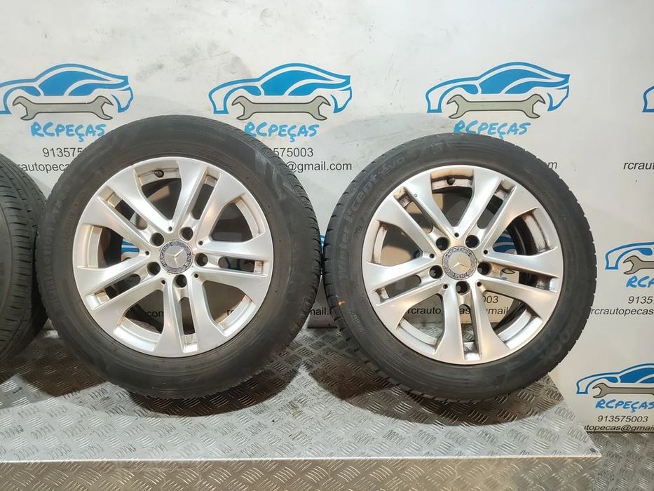Conjunto Jantes 16 Borbet Originais Mercedes Benz Class C W204 7J