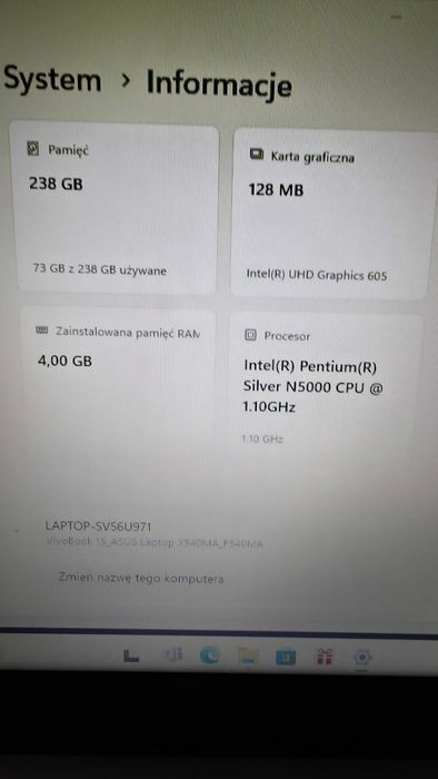 Laptop ASUS RTL8822BE