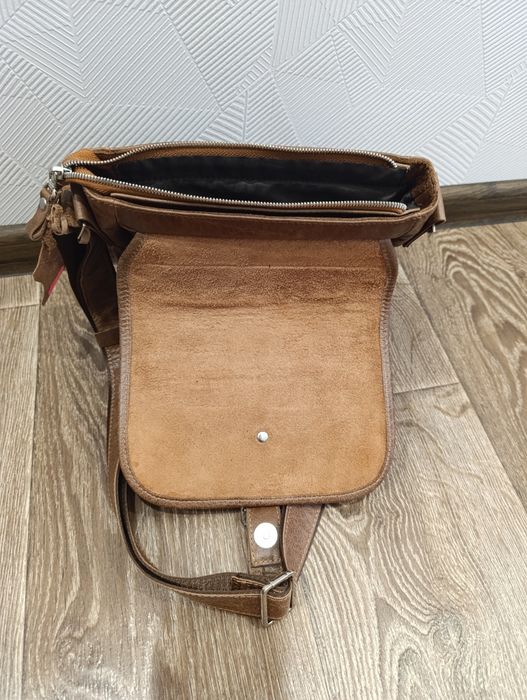 Сумка чоловіча шкіряна