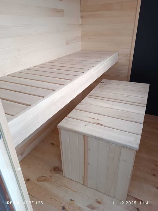 Sauna Ogrodowa opalana drewnem 200x230cm CAŁA POLSKA
