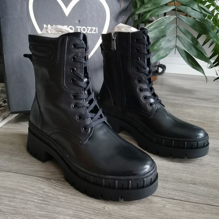 Buty damskie NOWE Marco Tozzi roz 38 trzewiki botki Wojas Lasocki