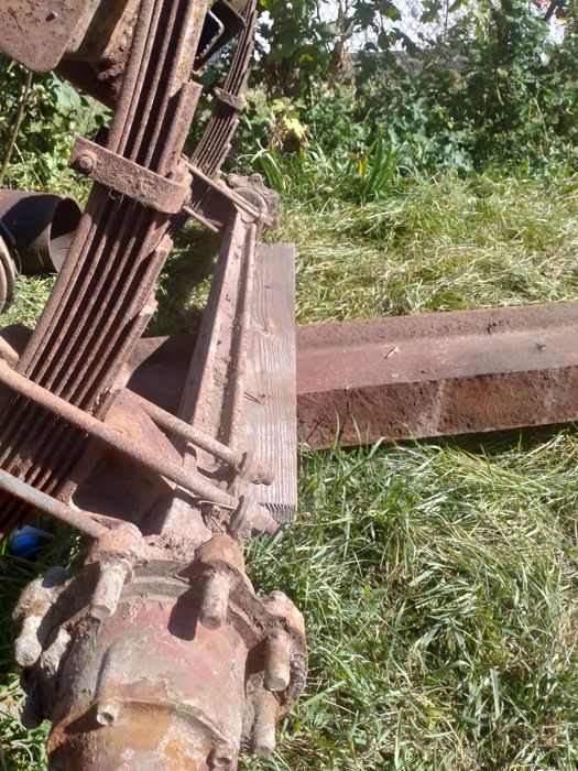 міст балка ресори прицеп трактор