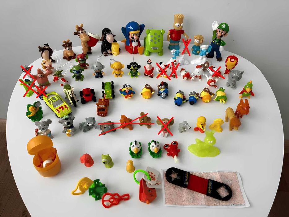 Іграшки Кіндер/Іграшки із киндерів/Игрушки из киндеров/Киндеры