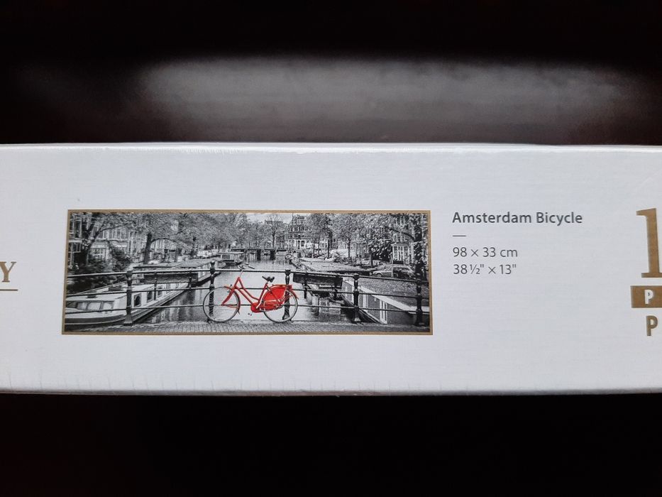 Puzzle 1000 Clementoni Amsterdam rower